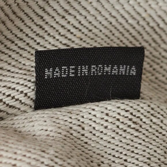 Prada Grey Canapa Canvas Small Tote Bag BG439 - Picture 7 of 12